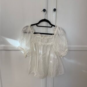 Doen Frances Top in Salt Lace 🧂